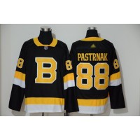 Adidas Boston Bruins #88 David Pastrnak Black 2019-20 Authentic Third Stitched NHL Jersey