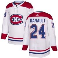 Adidas Montreal Canadiens #24 Phillip Danault White Road Authentic Stitched NHL Jersey