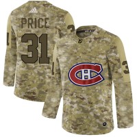 Adidas Montreal Canadiens #31 Carey Price Camo Authentic Stitched NHL Jersey