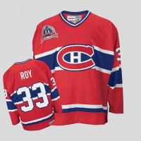 Montreal Canadiens #33 Patrick Roy Stitched Red CCM NHL Jersey