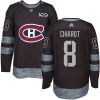 Adidas Montreal Canadiens #8 Ben Chiarot Black 1917-2017 100th Anniversary Stitched NHL Jersey