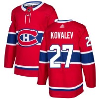 Adidas Montreal Canadiens #27 Alexei Kovalev Red Home Authentic Stitched NHL Jersey