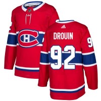 Adidas Montreal Canadiens #92 Jonathan Drouin Red Home Authentic Stitched NHL Jersey
