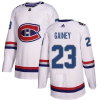 Adidas Montreal Canadiens #23 Bob Gainey White Authentic 2017 100 Classic Stitched NHL Jersey
