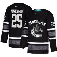 Adidas Vancouver Canucks #25 Jacob Markstrom Black 2019 All-Star Game Parley Authentic Stitched NHL Jersey