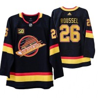 Vancouver Vancouver Canucks #26 Antoine Roussel 50th Anniversary Skate 2019-20 Jersey