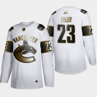 Vancouver Vancouver Canucks #23 Alexander Edler Men's Adidas White Golden Edition Limited Stitched NHL Jersey