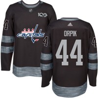 Adidas Washington Capitals #44 Brooks Orpik Black 1917-2017 100th Anniversary Stitched NHL Jersey
