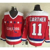 Washington Capitals #11 Mike Gartner Red Alternate CCM Throwback Stitched NHL Jersey