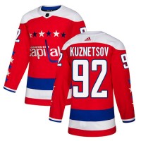 Adidas Washington Capitals #92 Evgeny Kuznetsov Red Alternate Authentic Stitched NHL Jersey