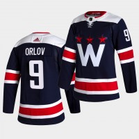Adidas Washington Capitals #9 Dmitry Orlov Men's 2021-22 Alternate Authentic NHL Jersey - Black