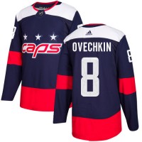 Adidas Washington Capitals #8 Alex Ovechkin Navy Authentic 2018 Stadium Series Stitched NHL Jersey