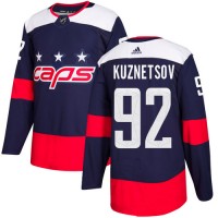 Adidas Washington Capitals #92 Evgeny Kuznetsov Navy Authentic 2018 Stadium Series Stitched NHL Jersey