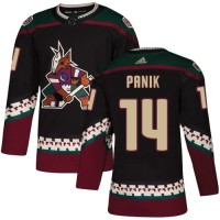 Adidas Arizona Coyotes #14 Richard Panik Black Alternate Authentic Stitched NHL Jersey