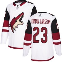 Adidas Arizona Coyotes #23 Oliver Ekman-Larsson White Road Authentic Stitched NHL Jersey