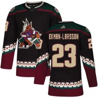 Adidas Arizona Coyotes #23 Oliver Ekman-Larsson Black Alternate Authentic Stitched NHL Jersey