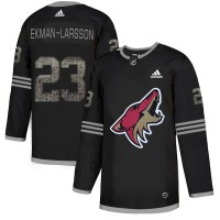 Adidas Arizona Coyotes #23 Oliver Ekman-Larsson Black Authentic Classic Stitched NHL Jersey
