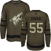 Adidas Arizona Coyotes #55 Jason Demers Green Salute to Service Stitched NHL Jersey