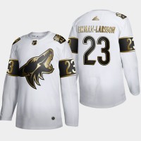 Arizona Arizona Coyotes #23 Oliver Ekman-Larsson Men's Adidas White Golden Edition Limited Stitched NHL Jersey