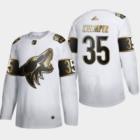 Arizona Arizona Coyotes #35 Darcy Kuemper Men's Adidas White Golden Edition Limited Stitched NHL Jersey