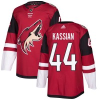 Adidas Arizona Coyotes #44 Zack Kassian Maroon Home Authentic Stitched NHL Jersey