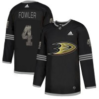 Adidas Anaheim Ducks #4 Cam Fowler Black Authentic Classic Stitched NHL Jersey