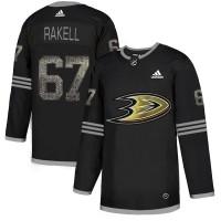 Adidas Anaheim Ducks #67 Rickard Rakell Black Authentic Classic Stitched NHL Jersey