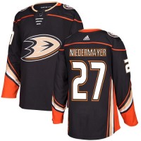 Adidas Anaheim Ducks #27 Scott Niedermayer Black Home Authentic Stitched NHL Jersey