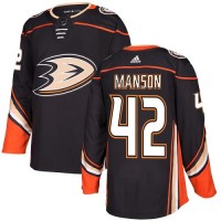 Adidas Anaheim Ducks #42 Josh Manson Black Home Authentic Stitched NHL Jersey