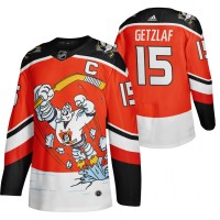 Anaheim Anaheim Ducks #15 Ryan Getzlaf Red Men's Adidas 2020-21 Reverse Retro Alternate NHL Jersey