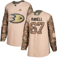 Adidas Anaheim Ducks #67 Rickard Rakell Camo Authentic 2017 Veterans Day Stitched NHL Jersey