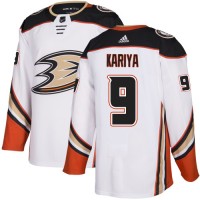 Adidas Anaheim Ducks #9 Paul Kariya White Road Authentic Stitched NHL Jersey