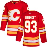 Adidas Calgary Flames #93 Sam Bennett Red Alternate Authentic Stitched NHL Jersey