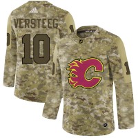 Adidas Calgary Flames #10 Kris Versteeg Camo Authentic Stitched NHL Jersey
