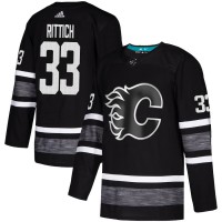 Adidas Calgary Flames #33 David Rittich Black 2019 All-Star Game Parley Authentic Stitched NHL Jersey