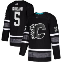 Adidas Calgary Flames #5 Mark Giordano Black 2019 All-Star Game Parley Authentic Stitched NHL Jersey