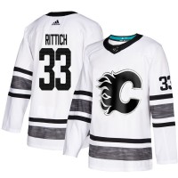 Adidas Calgary Flames #33 David Rittich White 2019 All-Star Game Parley Authentic Stitched NHL Jersey