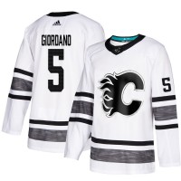 Adidas Calgary Flames #5 Mark Giordano White 2019 All-Star Game Parley Authentic Stitched NHL Jersey