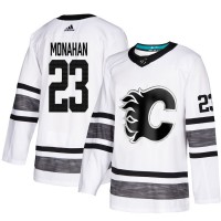 Adidas Calgary Flames #23 Sean Monahan White 2019 All-Star Game Parley Authentic Stitched NHL Jersey
