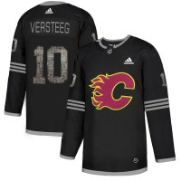 Adidas Calgary Flames #10 Kris Versteeg Black Authentic Classic Stitched NHL Jersey