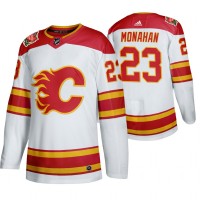 Calgary Calgary Flames #23 Sean Monahan Men's 2019-20 Heritage Classic Authentic White Stitched NHL Jersey