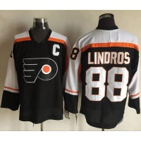 Philadelphia Flyers #88 Eric Lindros Black CCM Throwback Stitched NHL Jersey