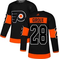 Adidas Philadelphia Flyers #28 Claude Giroux Black Alternate Authentic Stitched NHL Jersey