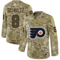 Adidas Philadelphia Flyers #8 Dave Schultz Camo Authentic Stitched NHL Jersey