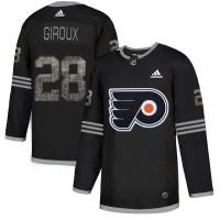 Adidas Philadelphia Flyers #28 Claude Giroux Black Authentic Classic Stitched NHL Jersey