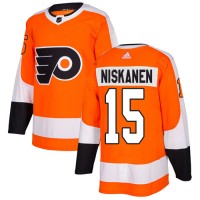 Adidas Philadelphia Flyers #15 Matt Niskanen Orange Home Authentic Stitched NHL Jersey