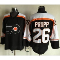Philadelphia Flyers #26 Brian Propp Black CCM Throwback Stitched NHL Jersey