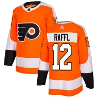 Adidas Philadelphia Flyers #12 Michael Raffl Orange Home Authentic Stitched NHL Jersey
