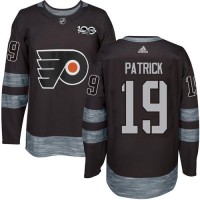 Adidas Philadelphia Flyers #19 Nolan Patrick Black 1917-2017 100th Anniversary Stitched NHL Jersey
