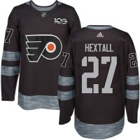 Adidas Philadelphia Flyers #27 Ron Hextall Black 1917-2017 100th Anniversary Stitched NHL Jersey